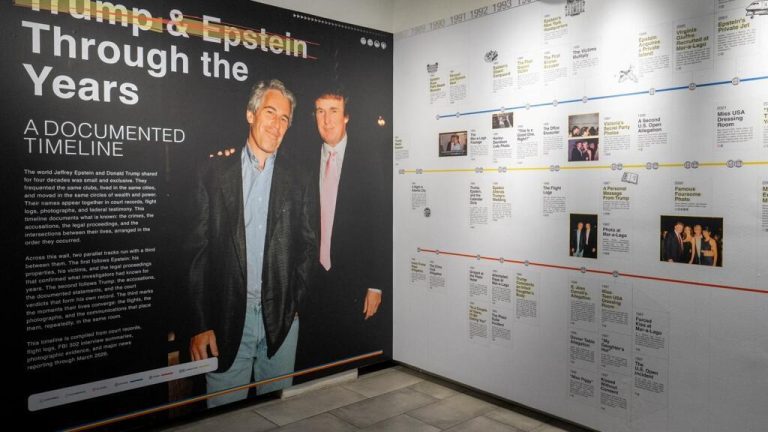 États-Unis: les documents publiés dans l'affaire Epstein exposés dans une bibliothèque éphémère
