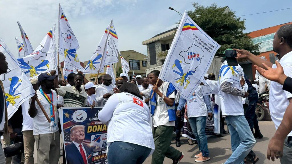 RDC: démonstration de soutien du parti présidentiel aux sanctions américaines contre Joseph Kabila