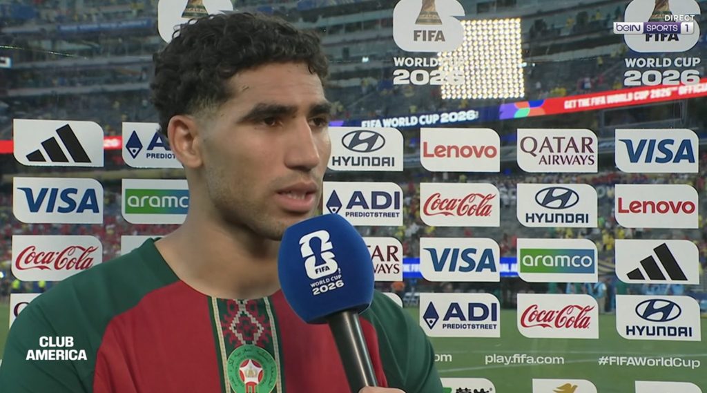 Coupe du monde 2026 : Hakimi réagit après le nul du Maroc contre le Brésil, « C’est ce qui compte… »
