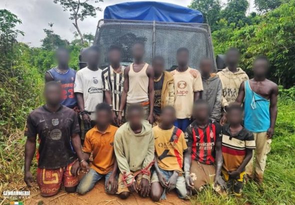 La-gendarmerie-interpelle-20-individus-pour-orpaillage-illegal-a-Issia-le-4-juin-2026-768x522